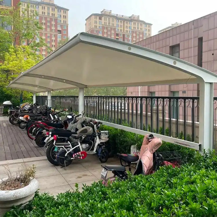 泸县膜结构电动车棚